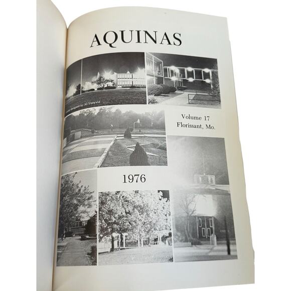 Yearbook 1976 Aquinas High School Florissant Missouri MO St Thomas Memory READ - Picture 2 of 9